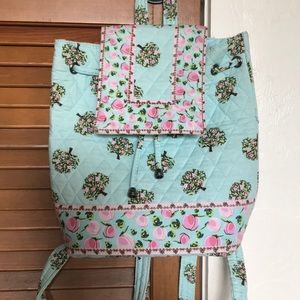 Cute, Small Peach Backpack 🍑